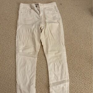 Topshop Light Beige Skinny Jeans